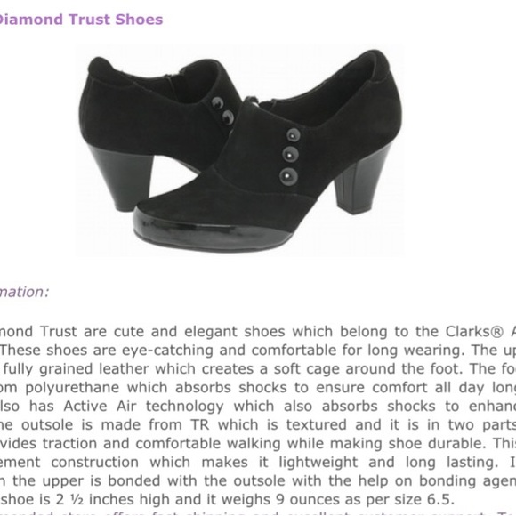 NWT Clarks artisan diamond trust booties in brown suede w-active air tech - Picture 8 of 9